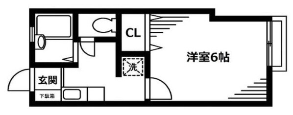 岡忠荘の物件間取画像